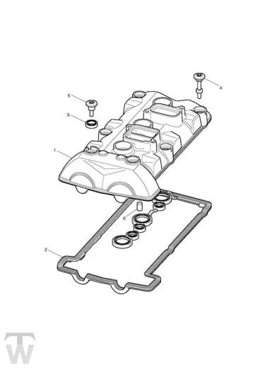 Nockenwellendeckel - Street Triple R ab FIN 982752