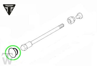 Cap Axle Thruxton EFI