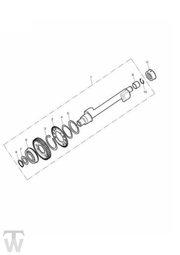 Ausgleichswelle - Street Triple S 660 von FIN 803572-967906
