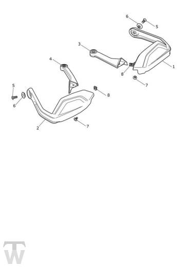 Handschutz - Tiger 900 Rally