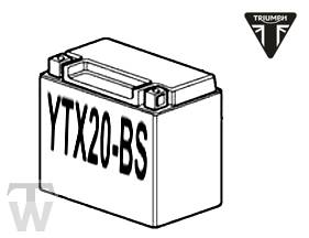 Batterie YTX20L-BS MF wartungsfrei Tiger Explorer