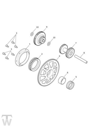 Sprag Clutch - Rocket 3 GT