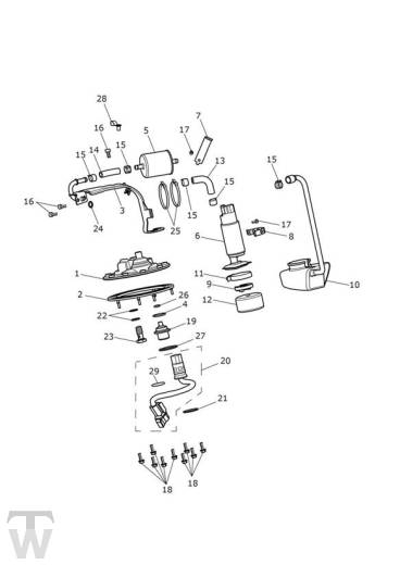 Benzinpumpe - Bonneville T100 ab FIN AC5927