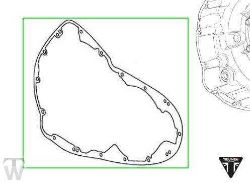 Gasket Clutch Cover Thunderbird Night/Storm