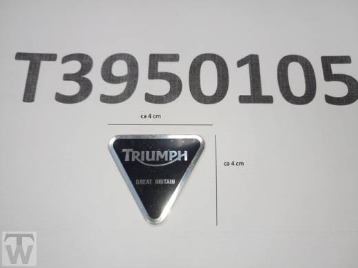 Dreieckslabel TRIUMPH Great Britain