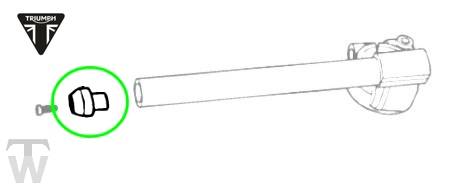 Lenkerendgewicht Daytona 955i ab FIN132513