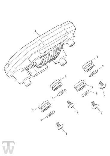 Instrumente bis BP6056 - Tiger 1200 Rally Explorer