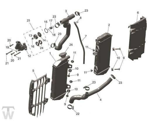 Kühlung - TF250-X bis CC7868