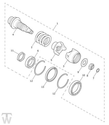 Torsionsdämpfer - Rocket 3 TFC