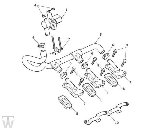Sekundärluftsystem - Tiger 1200 GT Explorer