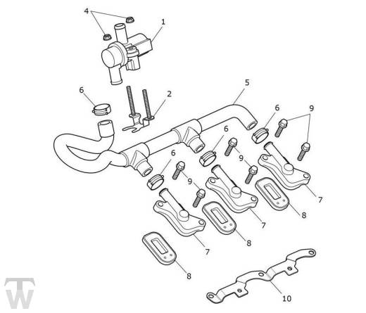 Sekundärluftsystem Tiger 1200 Desert ab AV5527