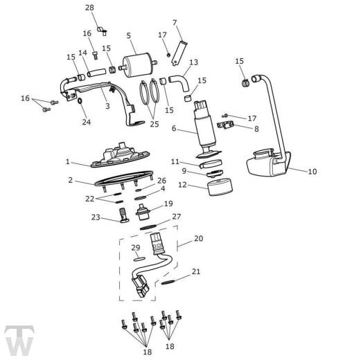 Benzinpumpe Speedmaster ab CM2412