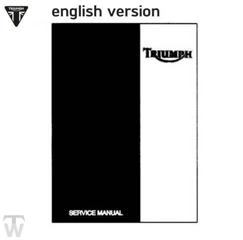 Werkstatthandbuch english Trident 750 & 900