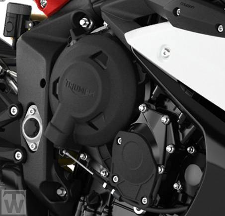 Motordeckel Protektoren Kit Street Triple R bis FIN 982751