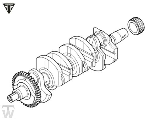 Kurbelwelle 4Zyl. ** (1x TW-Angebot)
