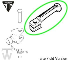 Fussraste vorn links