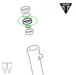 Gabelsimmerring Speed Triple 955i ab FIN141872