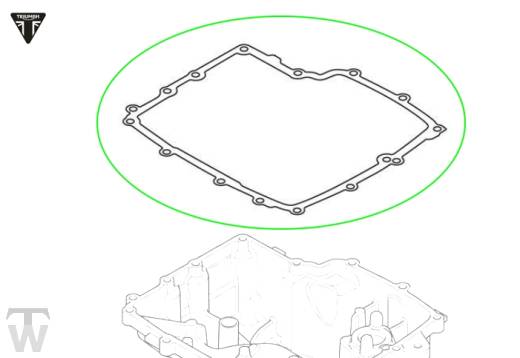 Ölwannendichtung Tiger XCA ab FIN855532