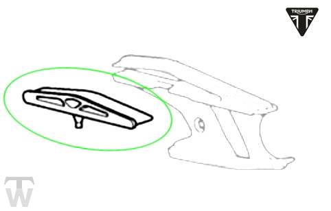 Kettenführung Dämpfer Street Triple R bis FIN 560476