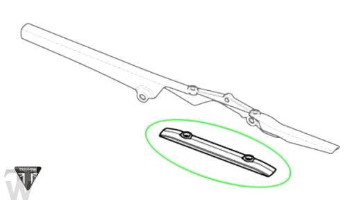 Kettenführung oben Speed Triple RS ab FIN867601