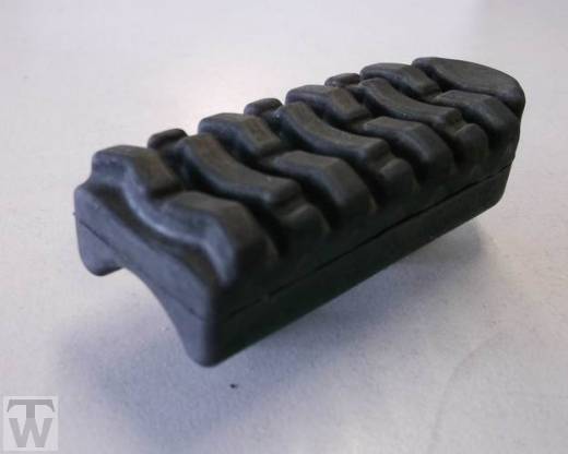 Fussrastengummi flach (nur 1x lagernd) Tiger XRx bis FIN855531
