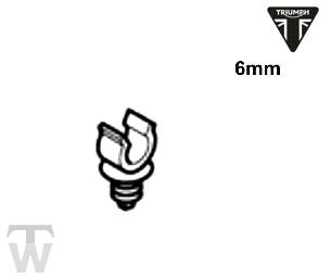 Clip steckbar Einzeln 6mm Tiger 800 XC
