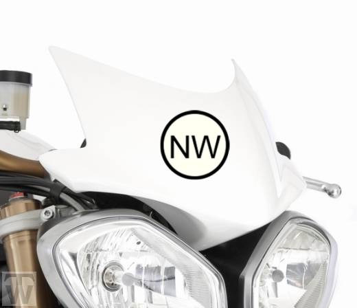 Flyscreen Crystal White **(nur 1x TL lagernd dann obs) Street Triple ab FIN 560477