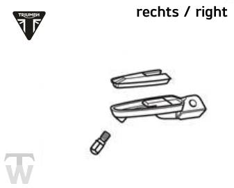 Fussraste vorn rechts