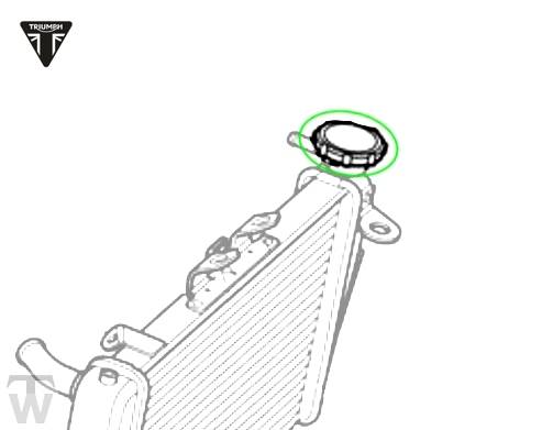 Kühlerdeckel (nur 1x lagernd) Tiger Sport ab FIN750470