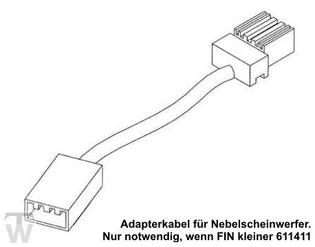 LED Nebelscheinwerfer Kabelsatz Tiger 800