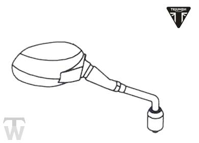 Spiegel rechts Tiger XCA bis FIN855531