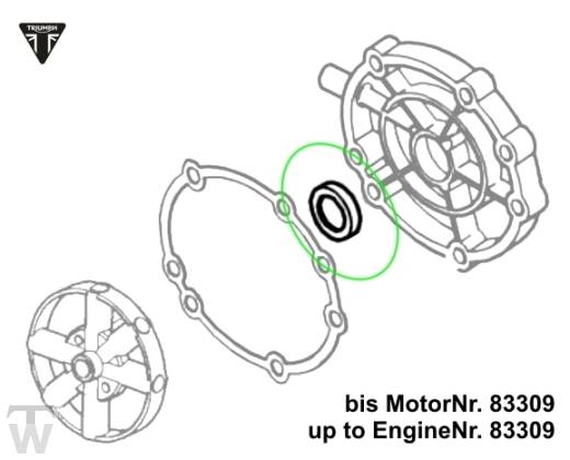 Simmerring Zentrifuge Typ I Daytona T595 / 955i