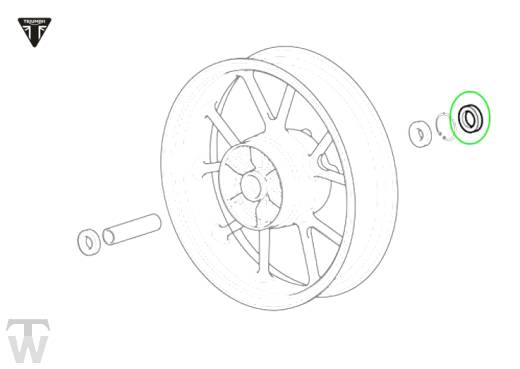 Simmerring für Radlager  Explorer XC