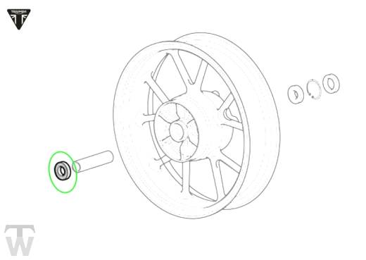 Wheel Bearing  Tiger 1200 XRx