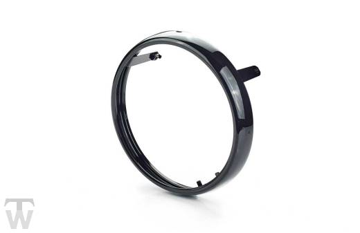 Hauptscheinwerfer Ring schwarz Bonneville T100 bis FIN AC5926 +BudEkins