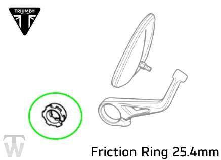 Lenkerendspiegel Klemmring 25.4mm Speed Triple RS ab FIN867601