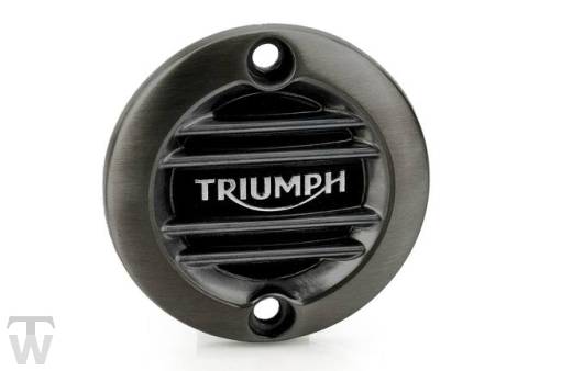 Deckel Kupplung gerippt dunkel Bonneville T100 bis AC5926 (ab 2016)