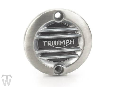 Deckel Lichtmaschine gerippt gebürstet Bonneville T100 bis AC5926 (ab 2016)