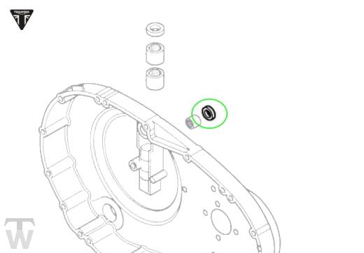 Oil Seal Shift Shaft (only 1x available) Adventurer from VIN 71699