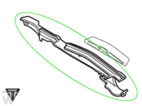 Kettenführung Street Triple RS ab FIN 966534