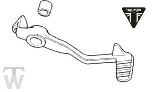 Bremspedal (nur 1x lagernd) TT600