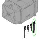 Hecktaschenhalter Stecker lang Tiger XCA bis FIN855531