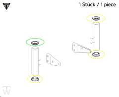 Rubber, H, Fitting Tube