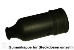 Gummikappe Steckdose * (nur 1x lagernd)