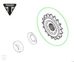 Sprocket 16 Teeths 525 Thruxton R