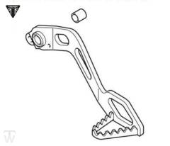 Brake Pedal  Tiger 900 GT up to BP6440