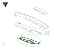 Chain slider Damper below bis... (only 2x available) Tiger 900 GT Pro up to BP5372