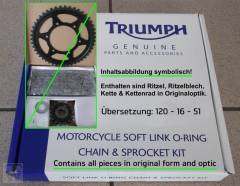 Chain & Sprocket Set 520-120-16-51 *(only 1x available)