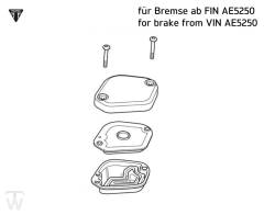 Deckelset Bremse vorn ab FIN AE5250 Rocket 3 GT Black