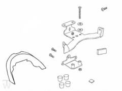 Montagesatz Gepäckbrücke ** (1x TW-Angebot) Daytona T595 / 955i